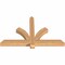 Ekena Millwork Redmond Smooth Timber Gable Bracket, Western Red Cedar, 48"W x 30"H x 3 1/2"D x 3 1/2"F, 15/12 Pitch GBW048X30X0404RED00SWR - alternate 5